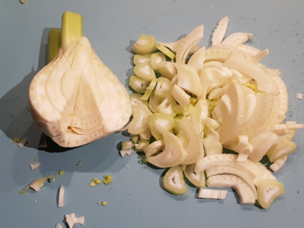 Fenchel geschnitten Fenchel geschnitten