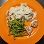 Schweine- oder Hähnchenfilet Estragon-Senf