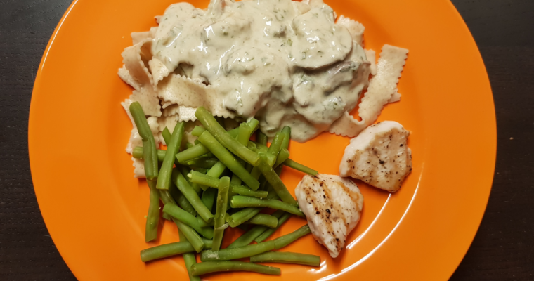 Schweine- oder Hähnchenfilet in Estragon-Senf