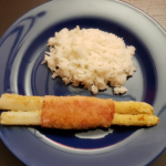 Spargel-Knusperrollen
