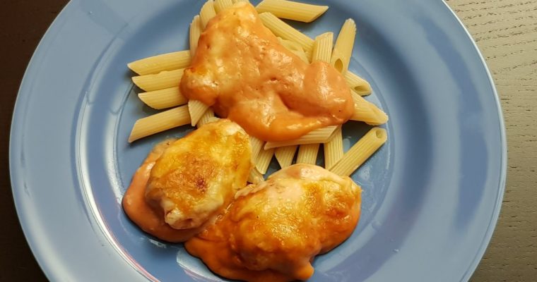 Hähnchen-Bacon-Röllchen