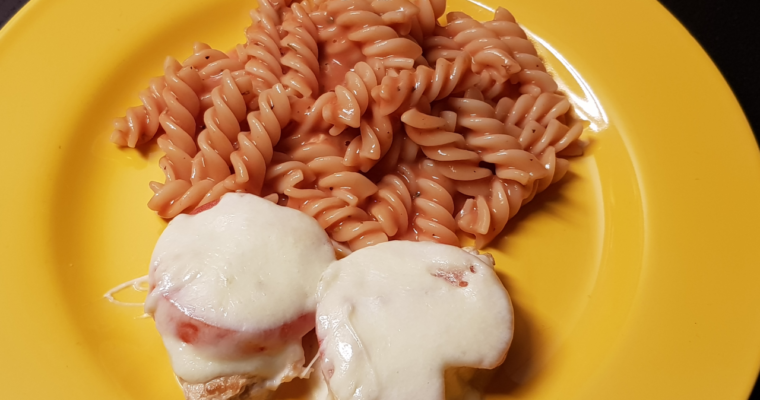 Mozzarella-Tomate-Hähnchen