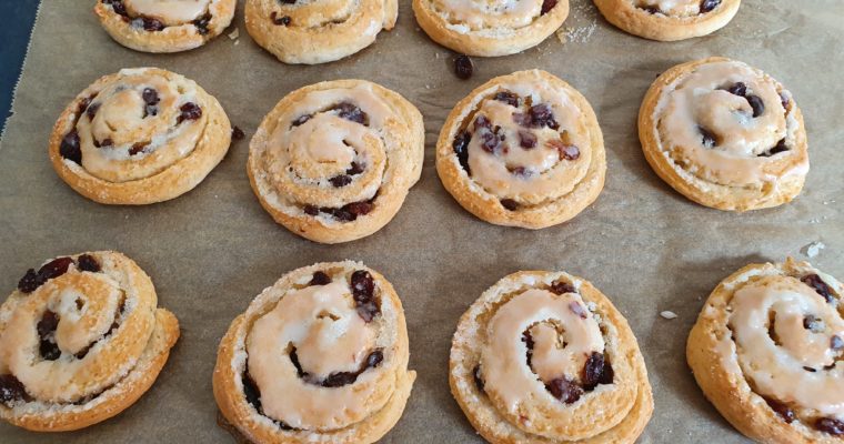 Quark-Öl-Teig-Schnecken